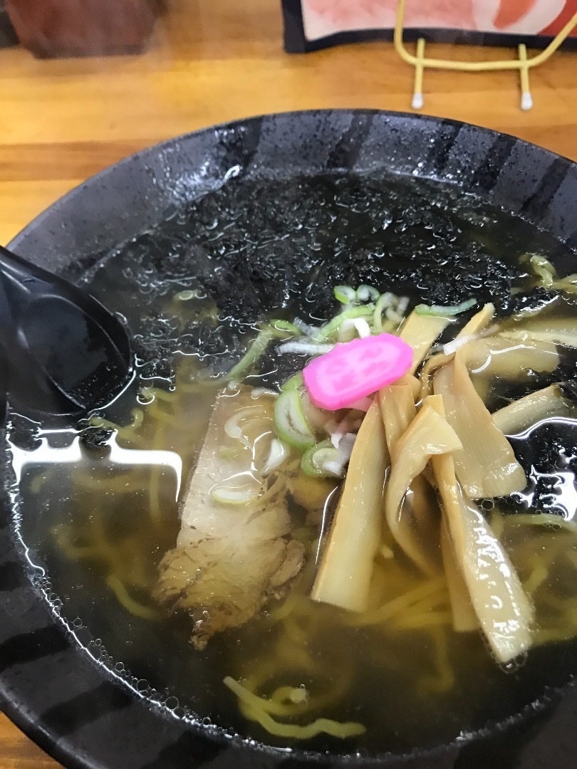 ラーメンさんぱち根室店の黒のりラーメン ことだま雑楽ホリックblog館goldflame