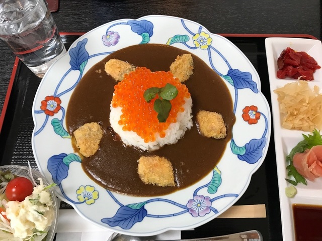 郷土料理武田 標津 のイクラカレー ことだま雑楽ホリックblog館goldflame